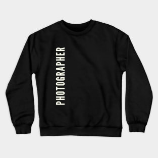 photographer Crewneck Sweatshirt